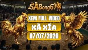 Phát Lại Đá Gà Xà Xía Ngày 07/07/2026 Tại SABONG67