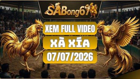 Phát Lại Đá Gà Xà Xía Ngày 07/07/2026 Tại SABONG67